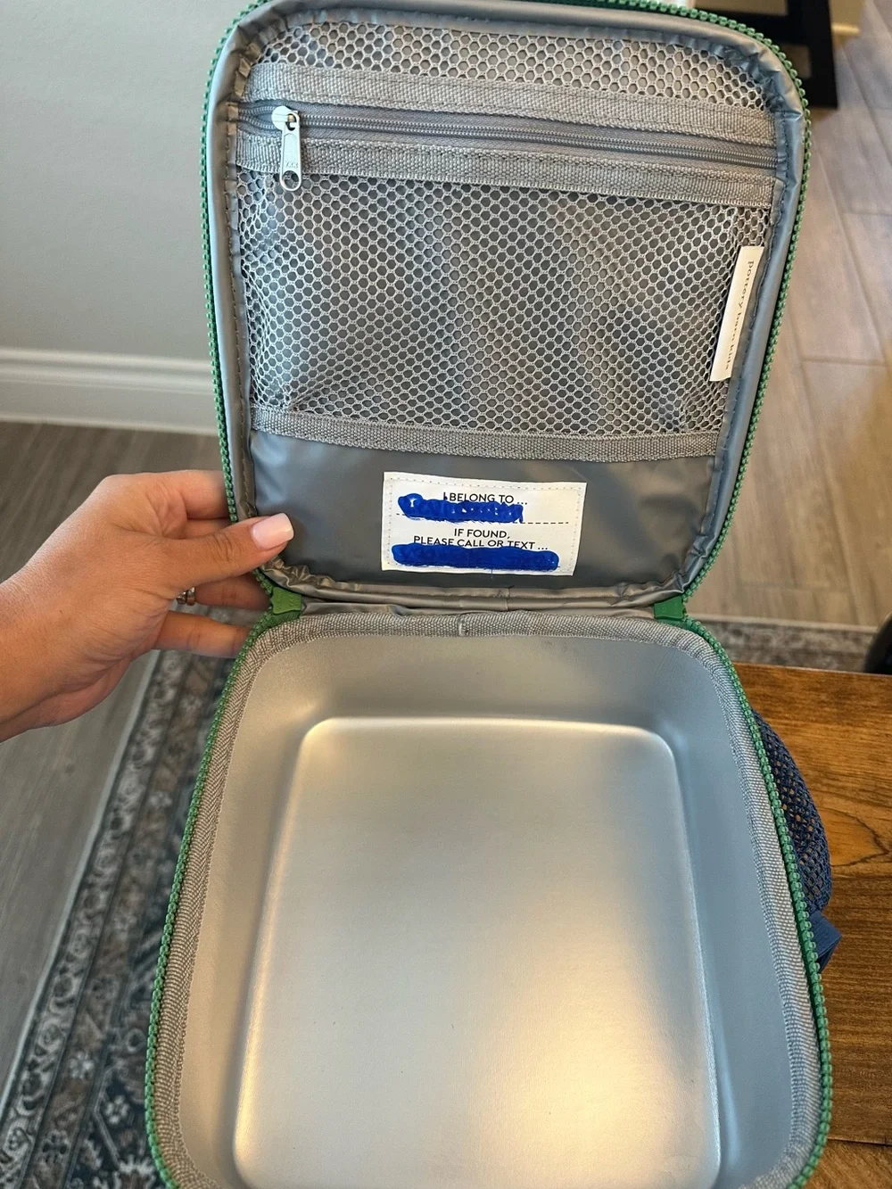 Pottery Barn Lunch Box classic size used 1x